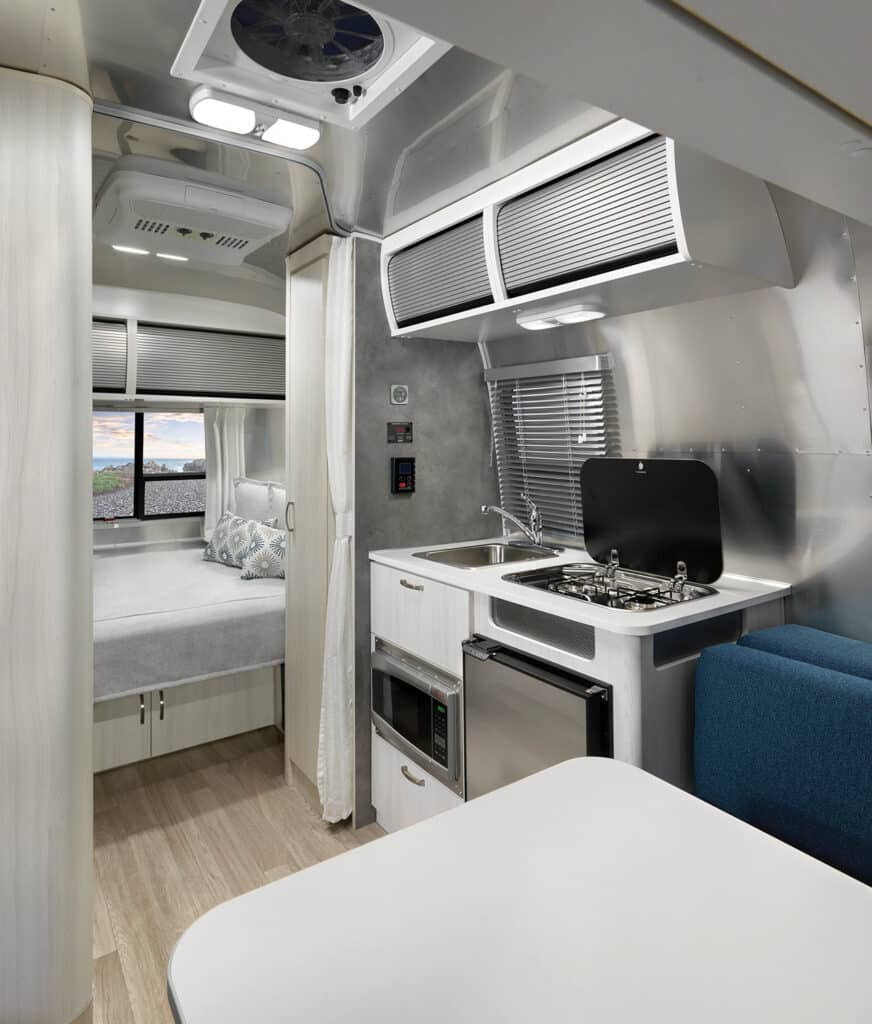 Küche im Airstream